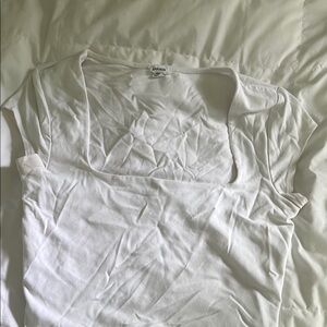 Garage White Casual Tee (worn)